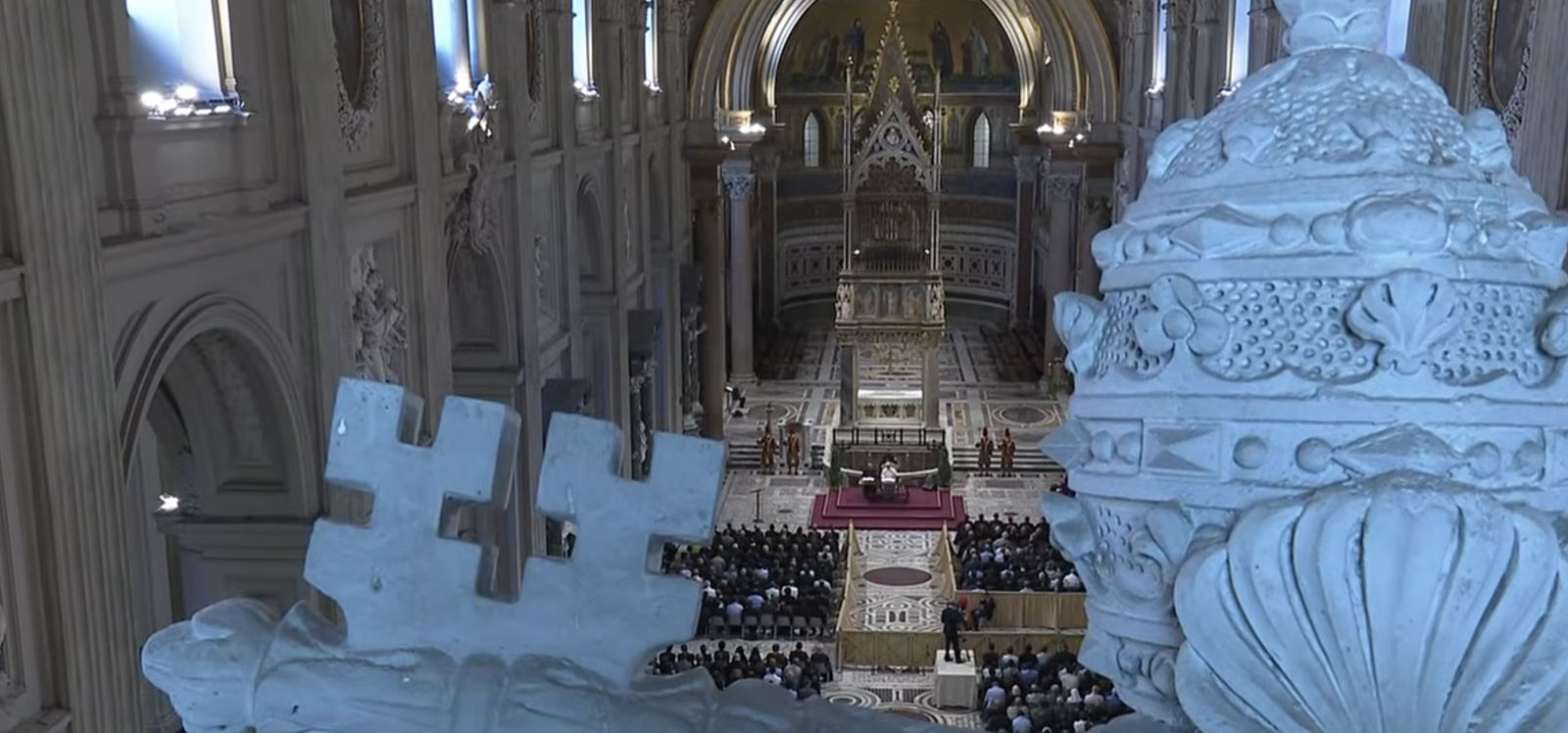 CEl Papa, en el Laterano