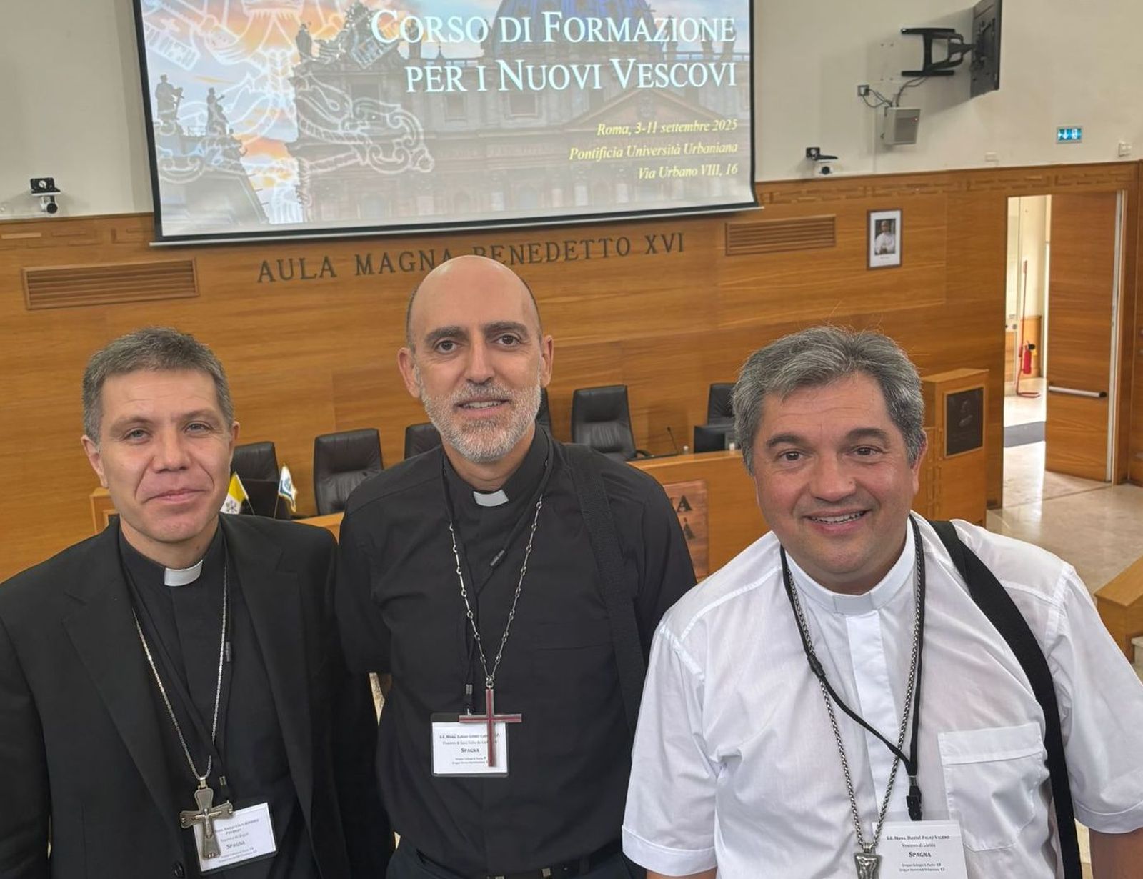 Obispos catalanes en Roma asisten al curso de formación de nuevos obispos