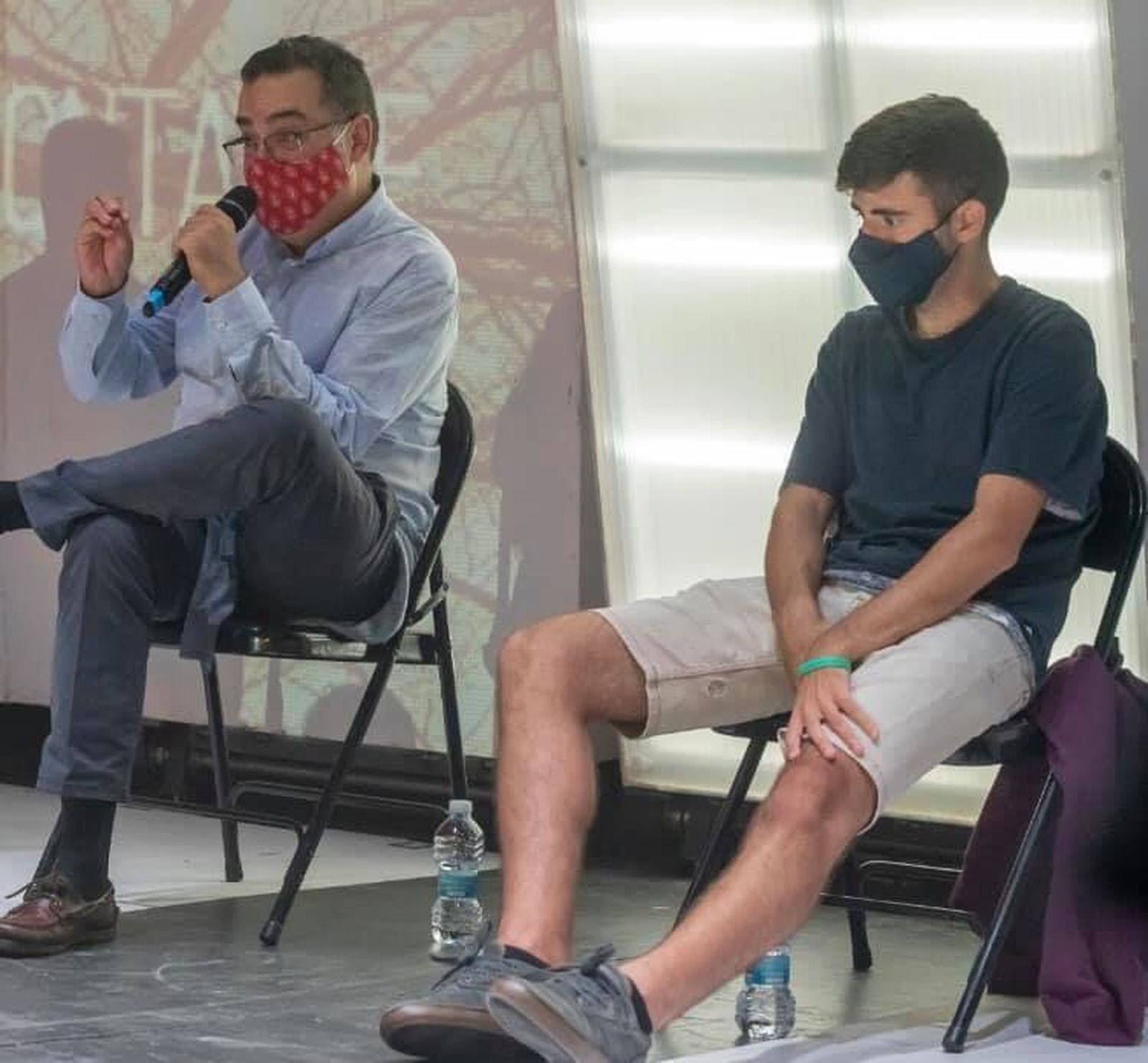 Juan Cuatrecasas y uno de sus hijos