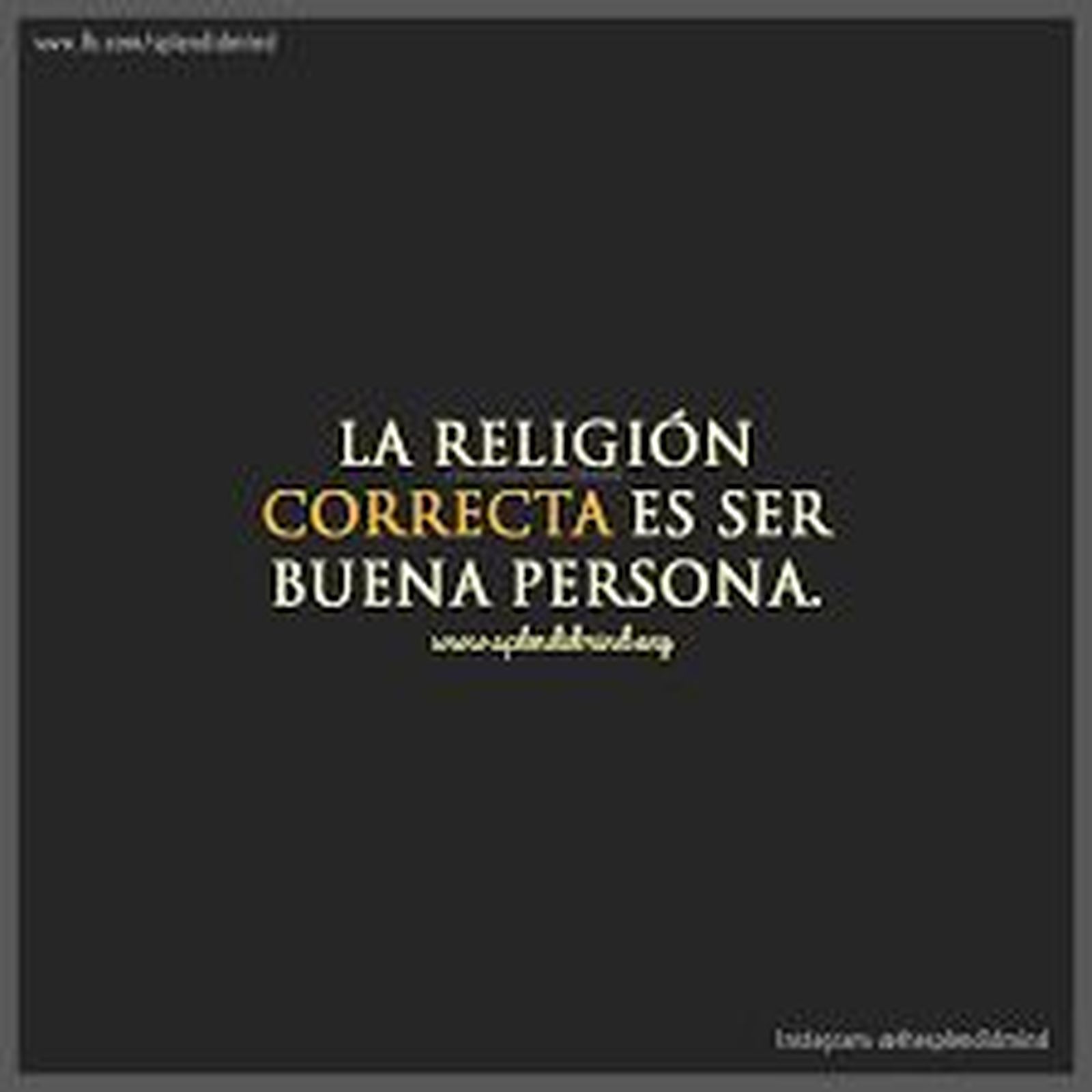 ¿Cuál es la religión correcta?