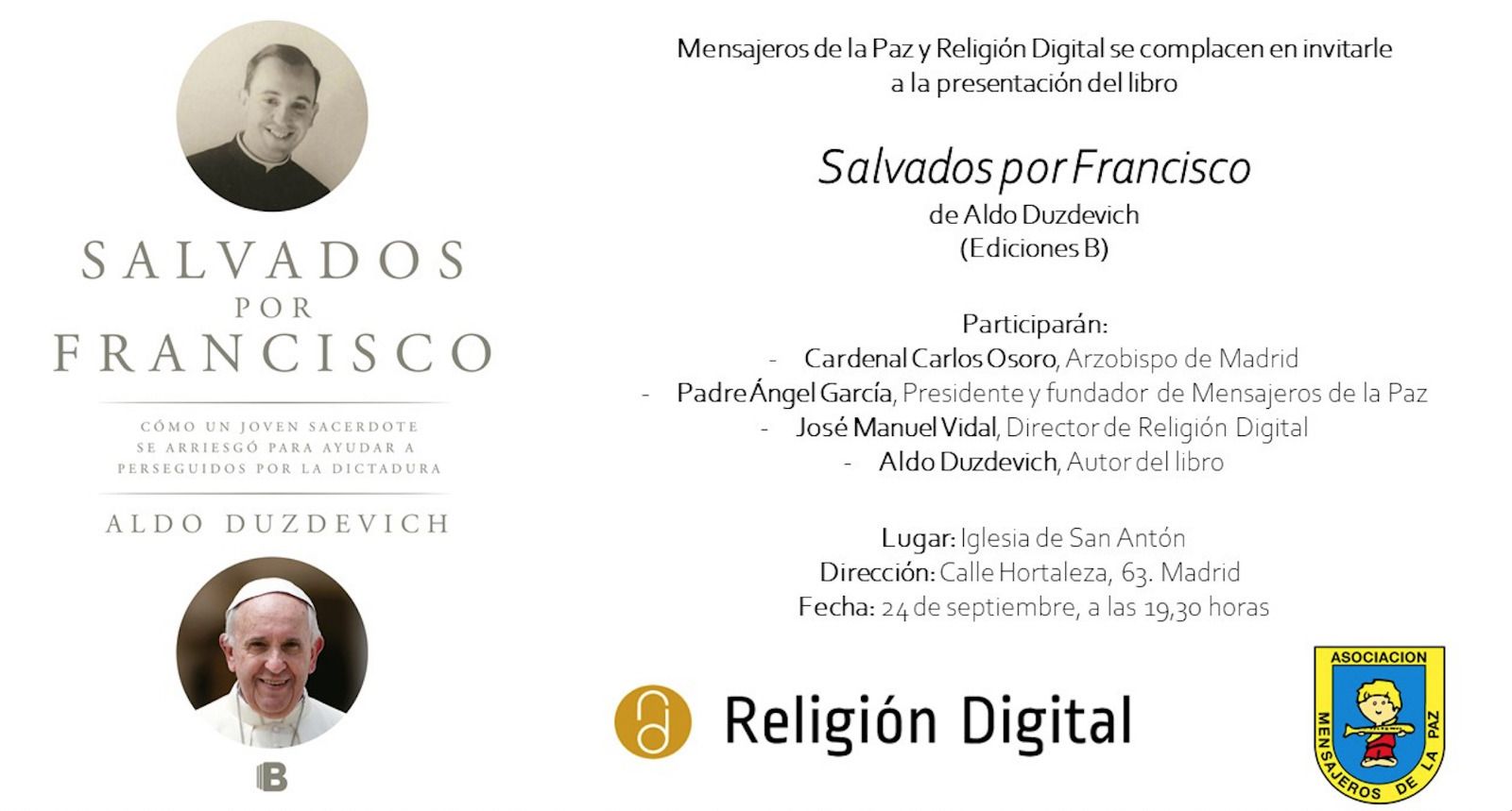 Invitación a la presentación del libro