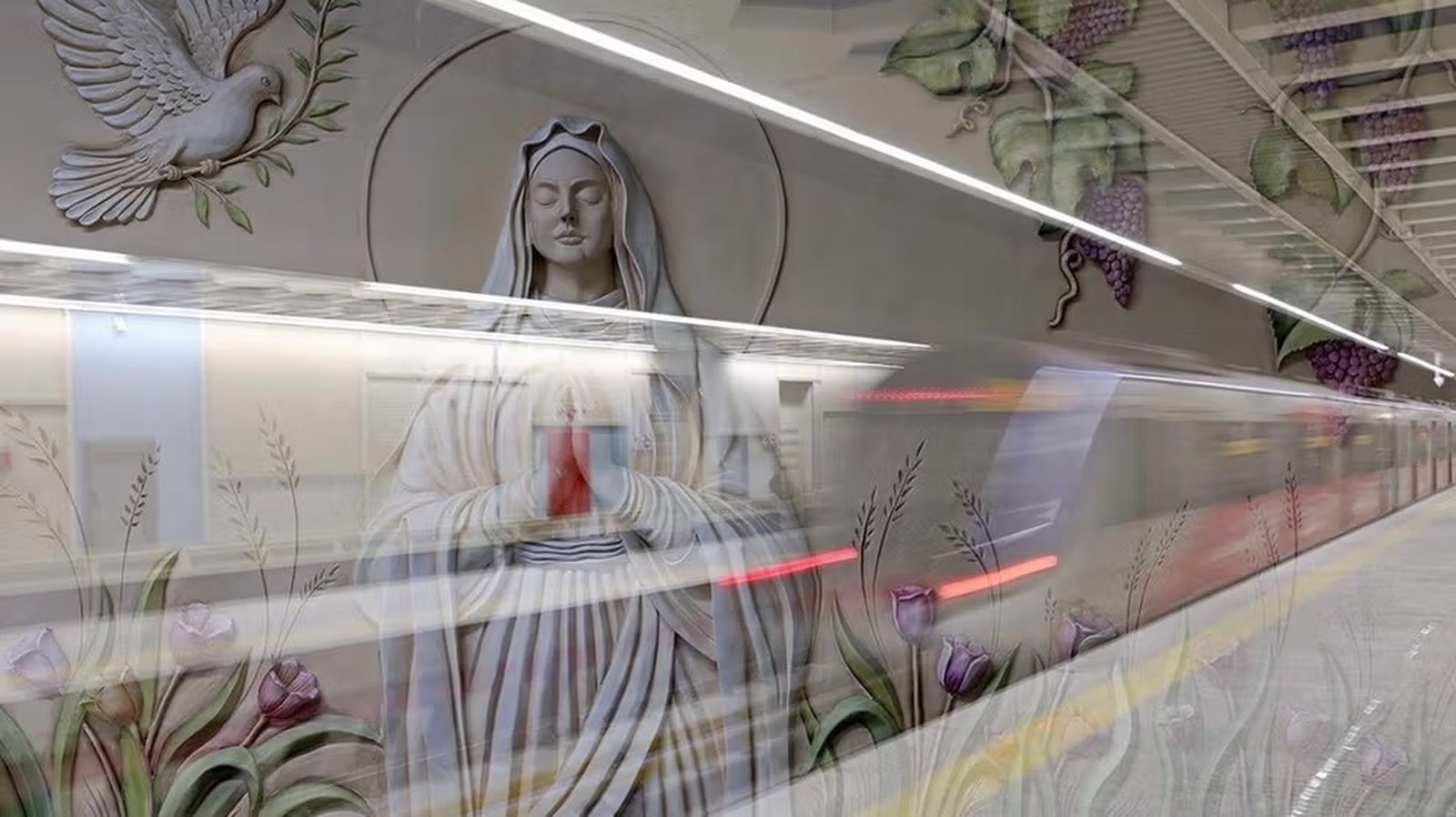 Estación Maryam-e Moghaddas. Teherán