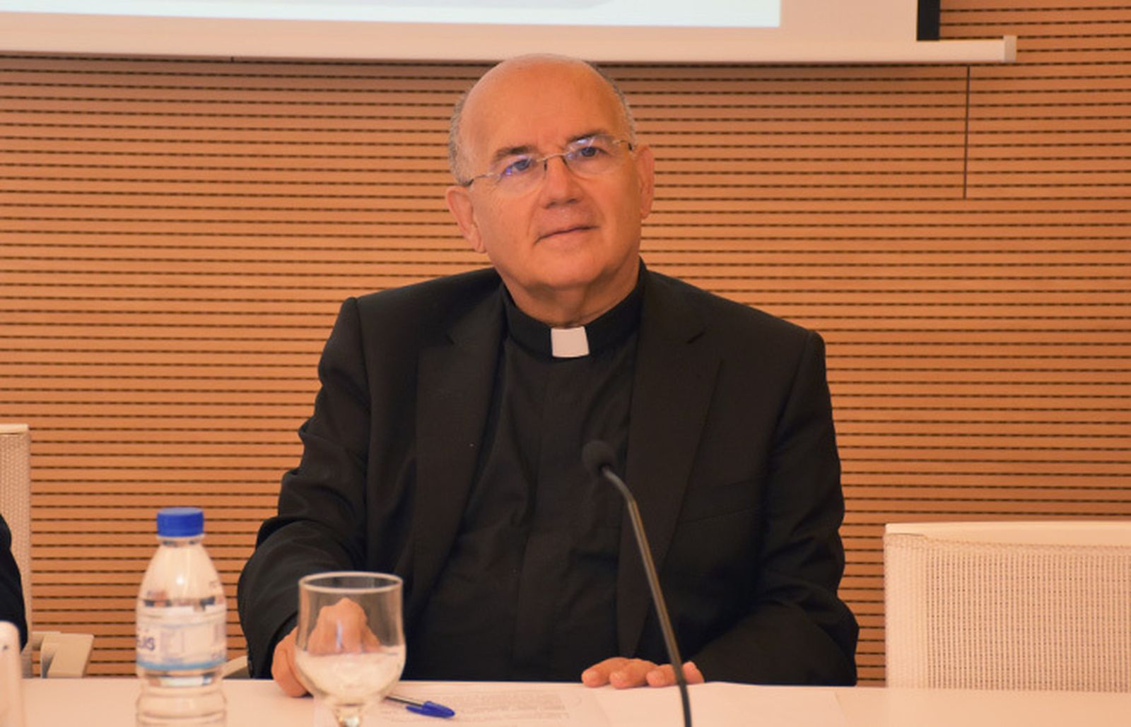 José Luis Sánchez, vicario de Cultura de Valencia y director de la cátedra