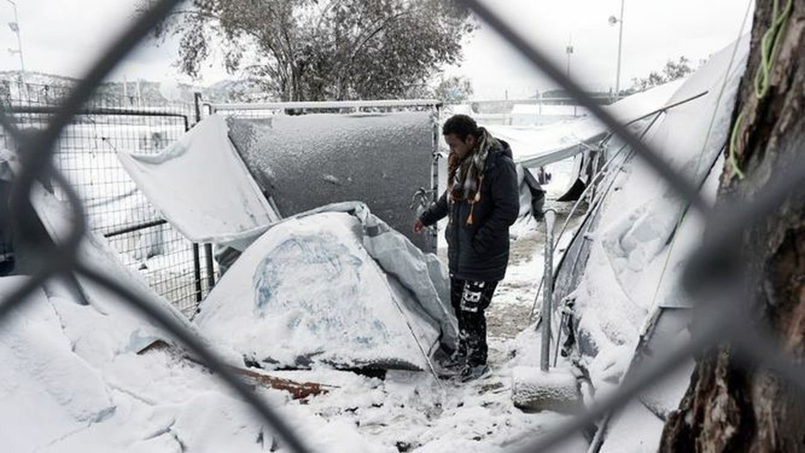 El frío azota Europa