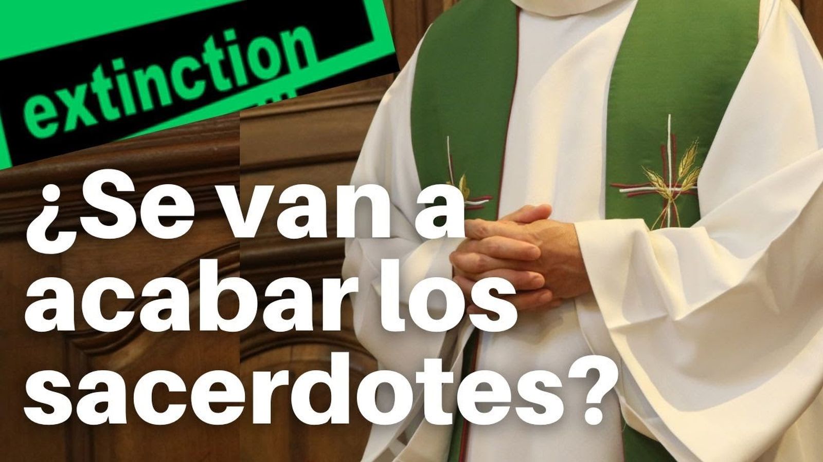 Sacerdotes que se marchan. Captura