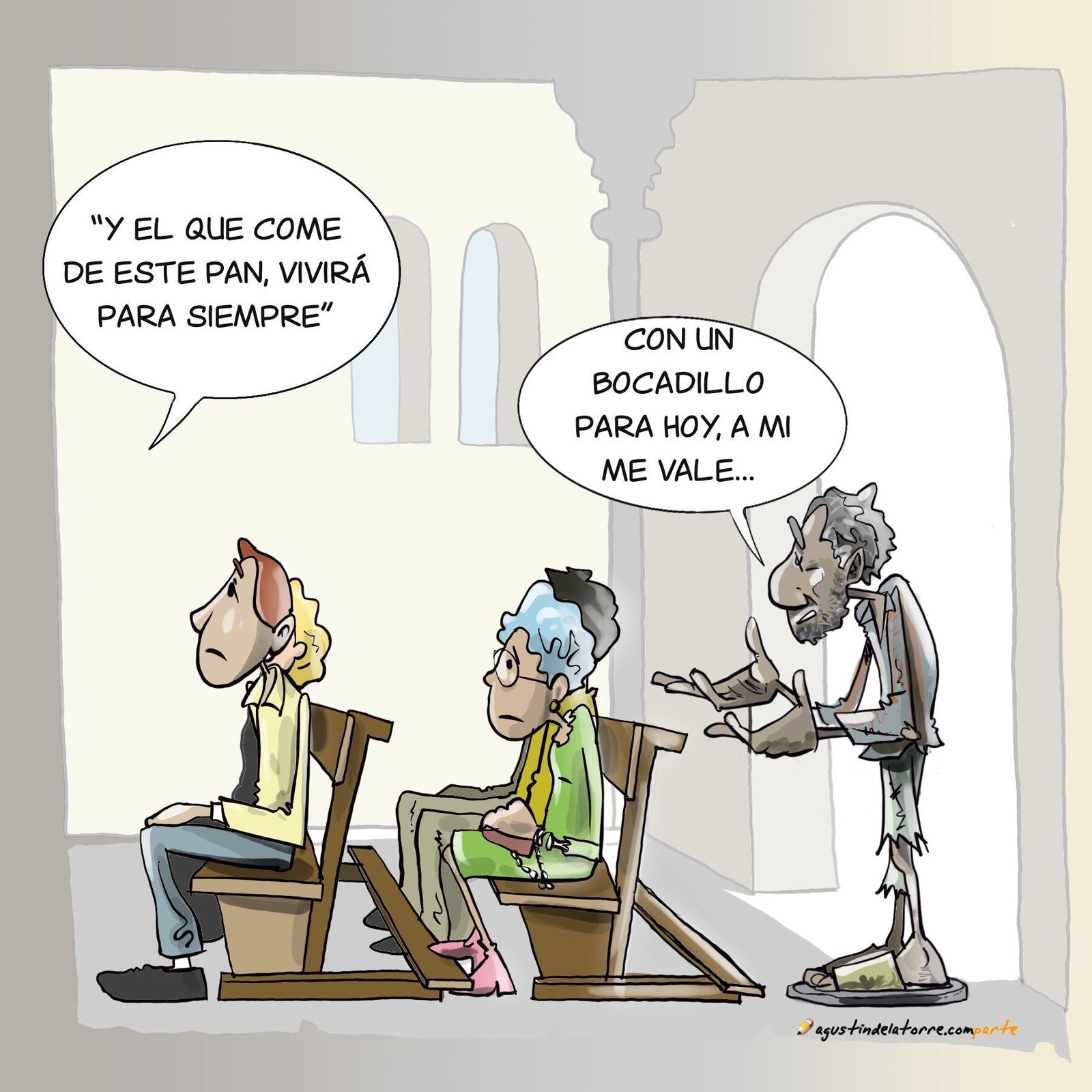 "Mientras exista hambre en el mundo, la Eucaristía no será plena"(P Arrupe)