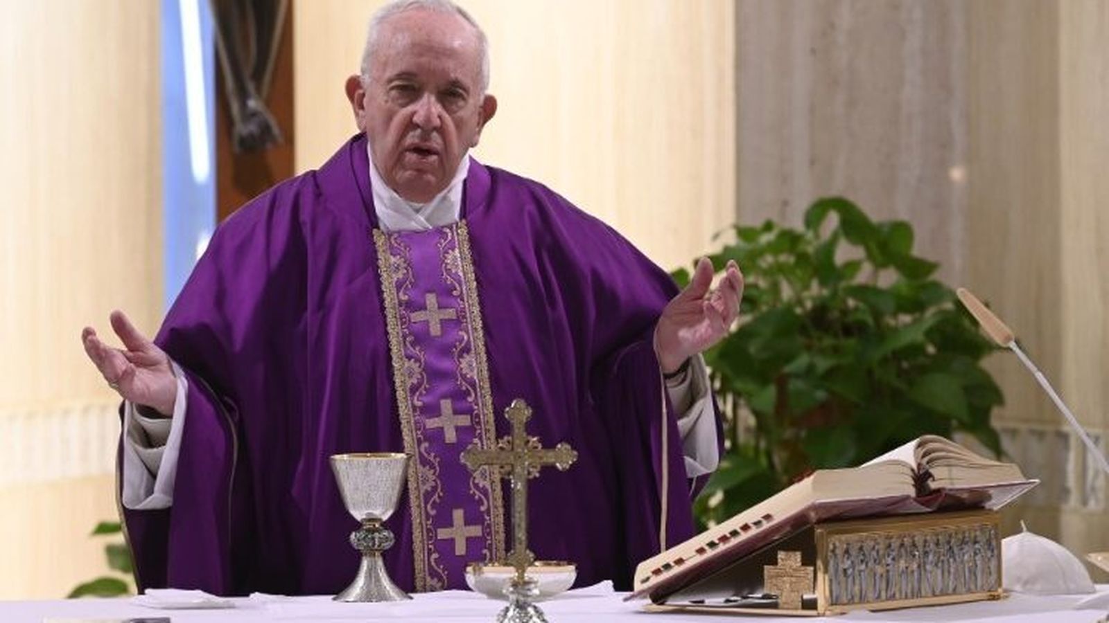 Papa Francisco en Santa Marta