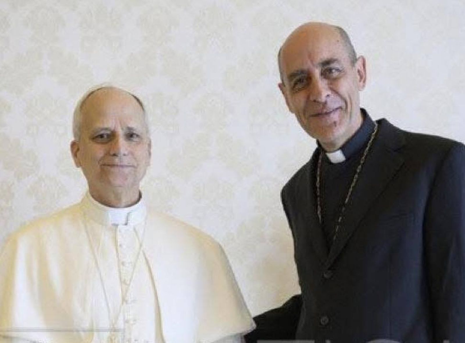 León XIV y Tucho Fernández