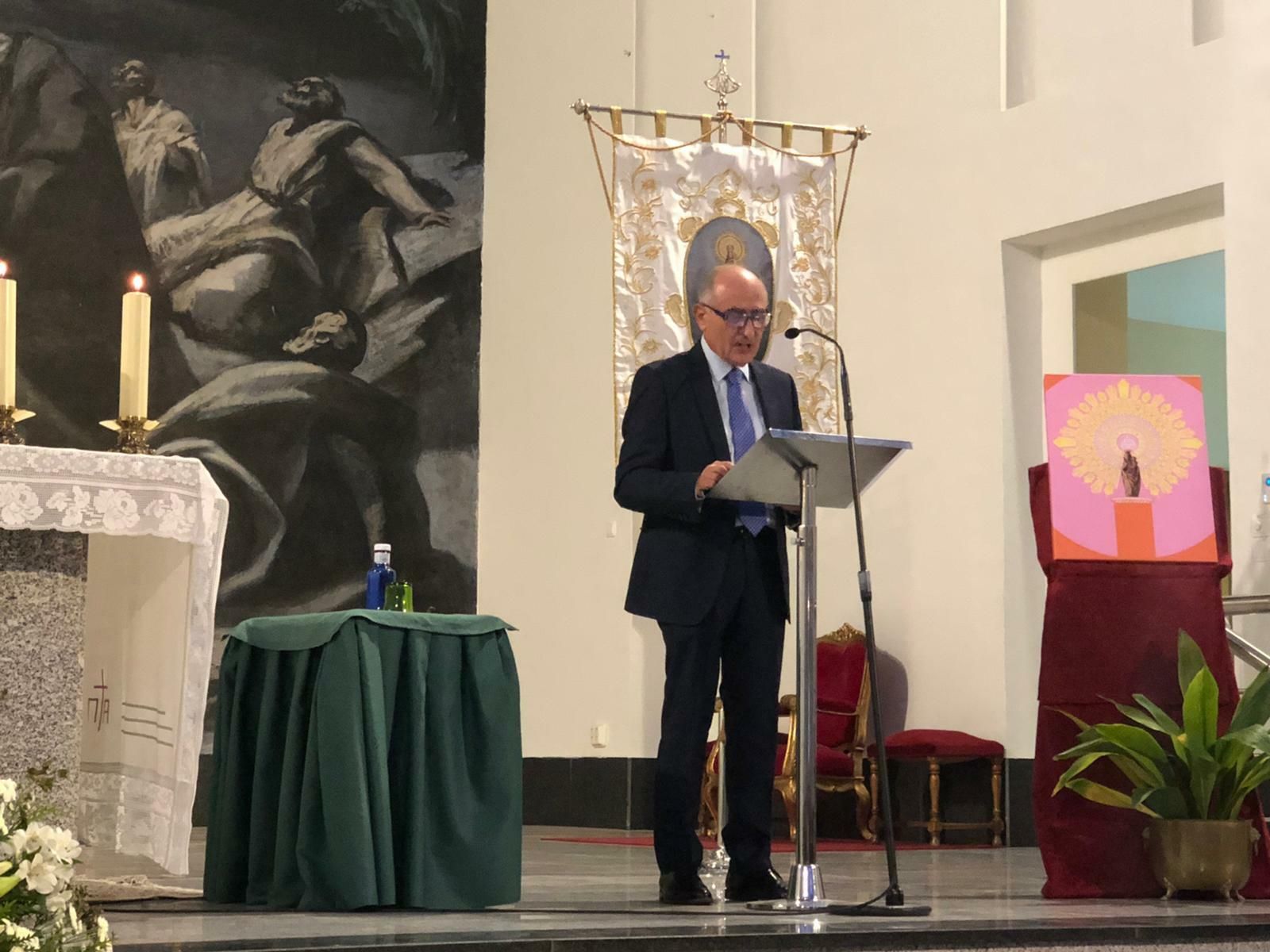 David López Royo, durante su pregón