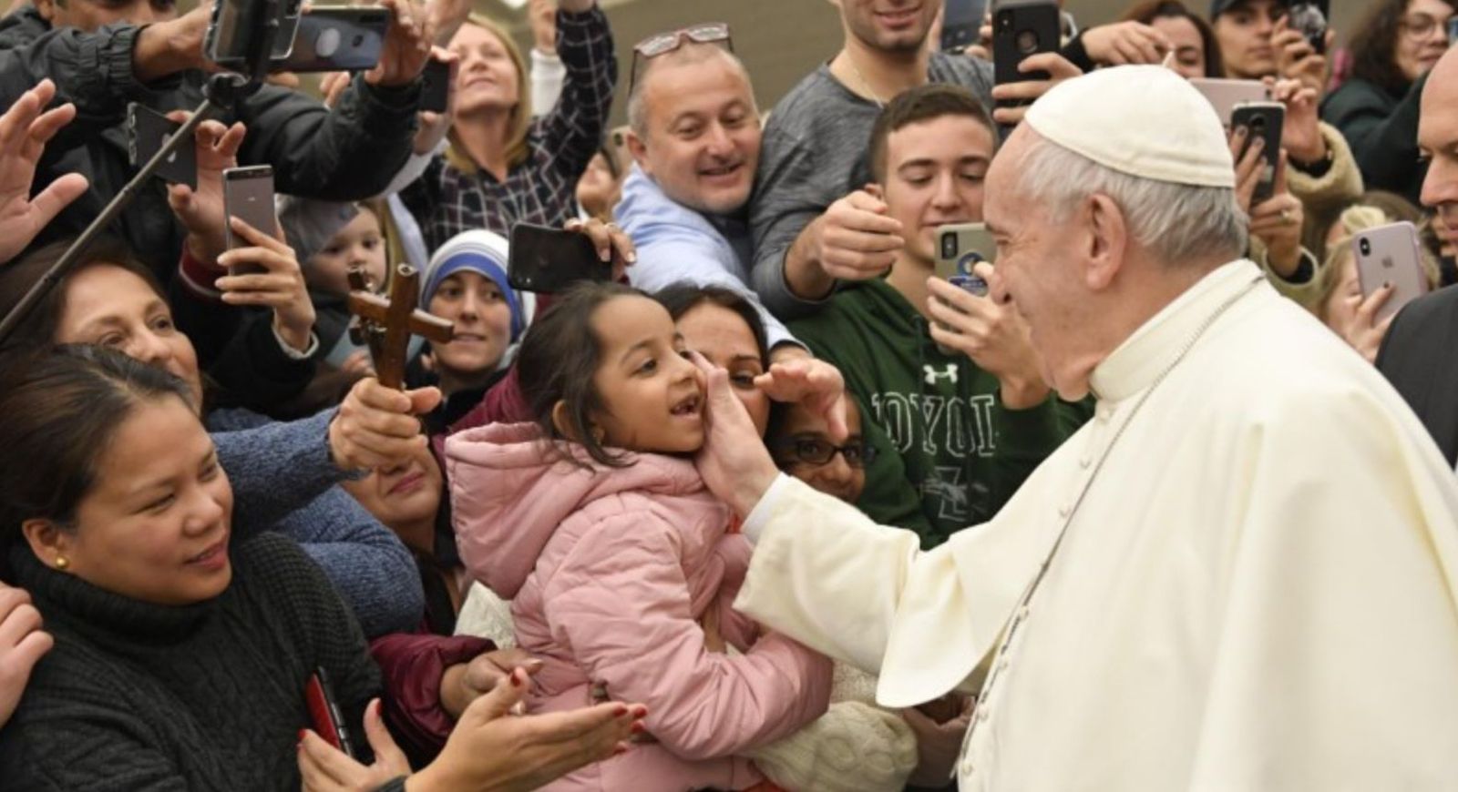 El Papa, en la audiencia