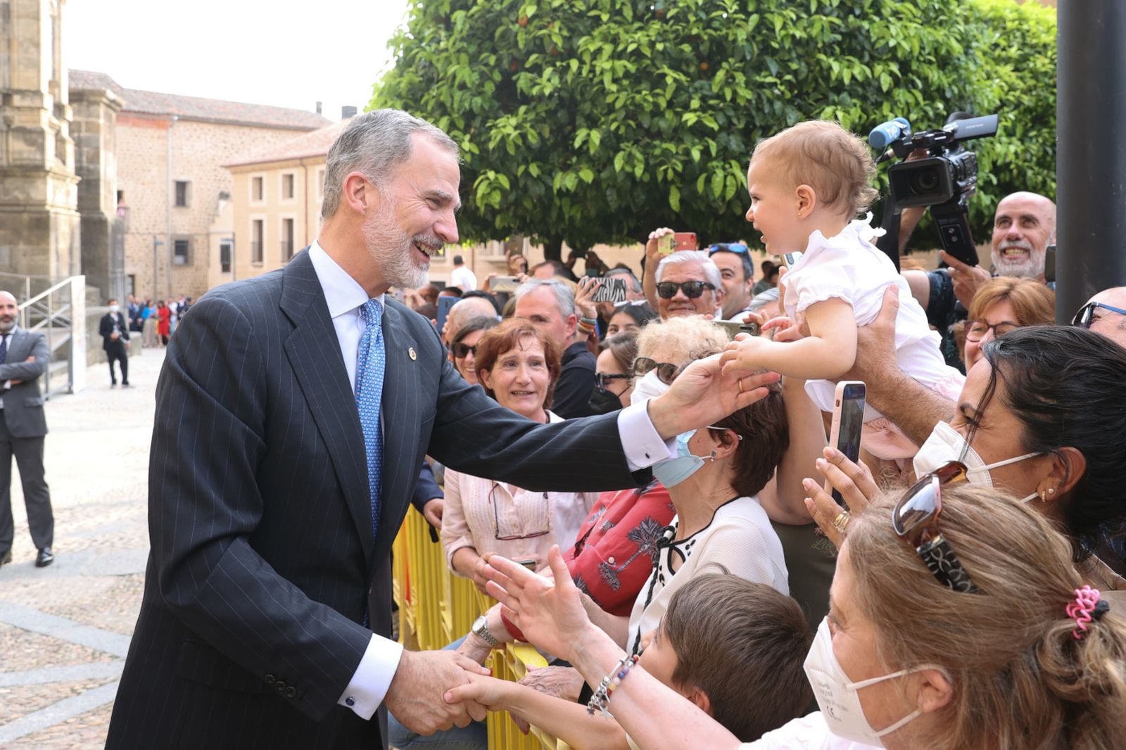 Felipe VI, en Plasencia