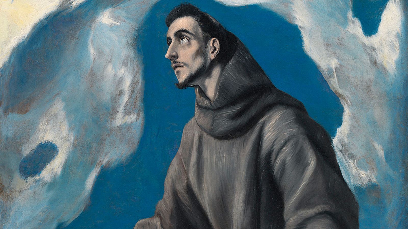 San Francisco recibiendo los estigmas (detalle). El Greco.
