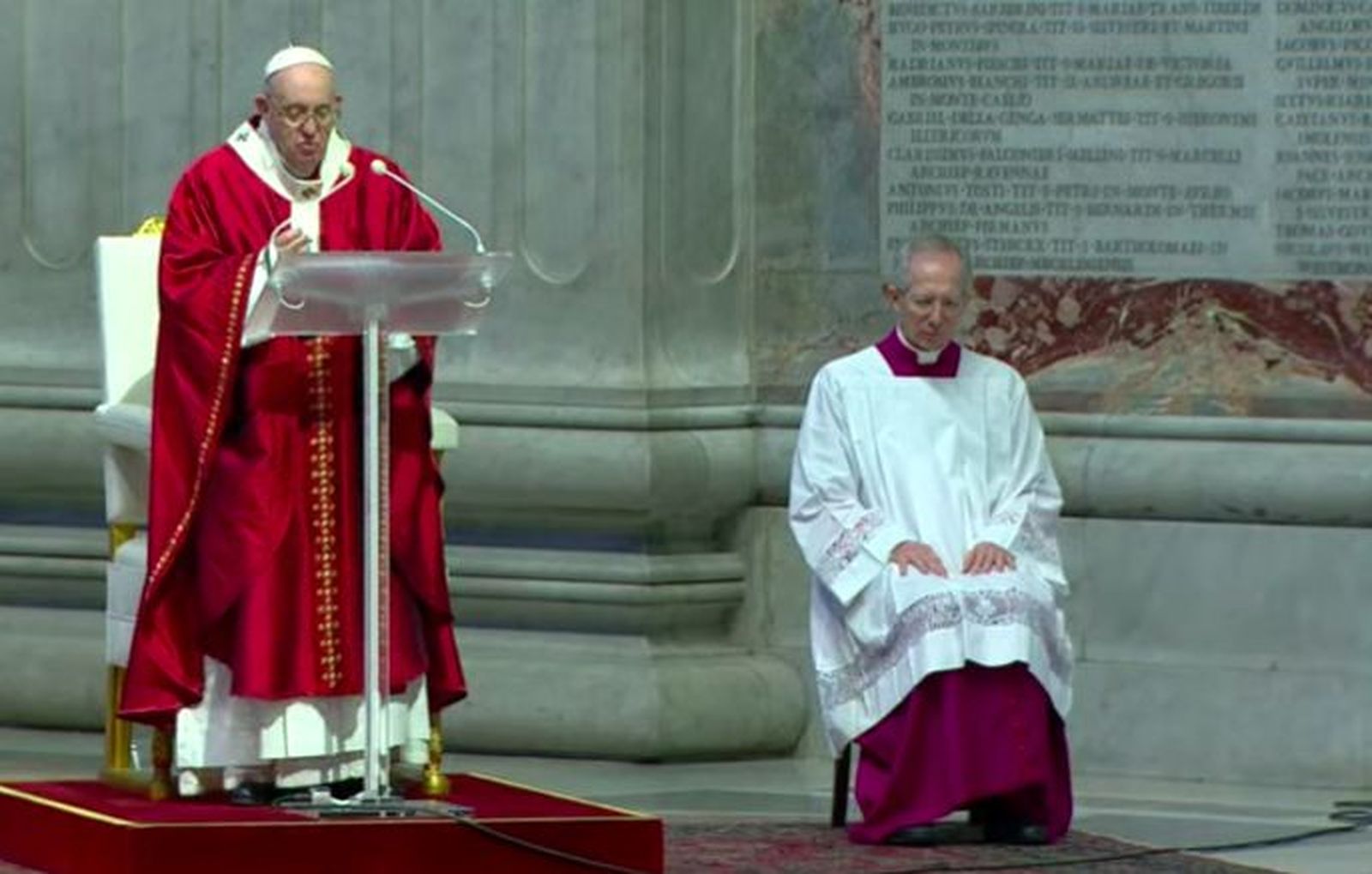 Francisco, junto a Marini