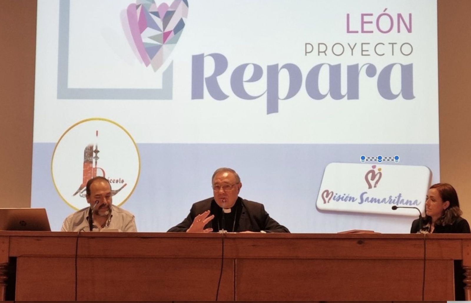 Luis Ángel de las Heras durante la presentación