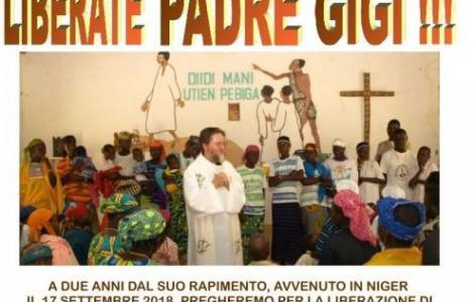 Dos años desde el secuestro del padre Gigi Maccalli