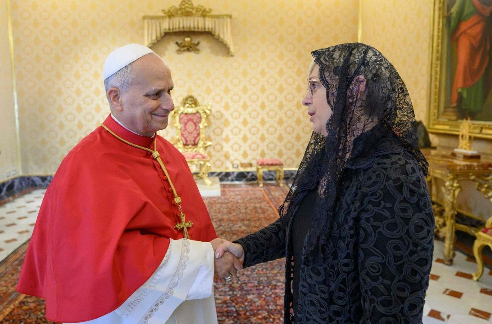 El Santo Padre recibió en audiencia a Nataša Pirc Musar, presidentea de Eslovenia.