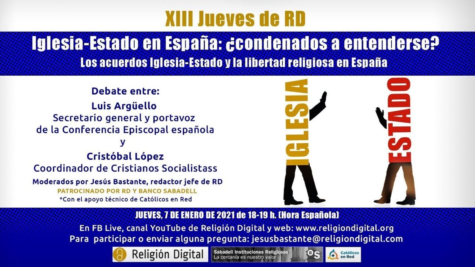 La libertad religiosa y los acuerdos Iglesia-Estado, a debate en RD