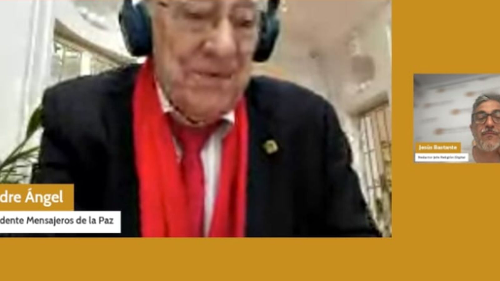 El Padre Ángel García evocó la exhortación del Papa Francisco a “seguir” trabajando por los más vulnerables, subrayando su compromiso radical con la caridad y la dignidad humana.