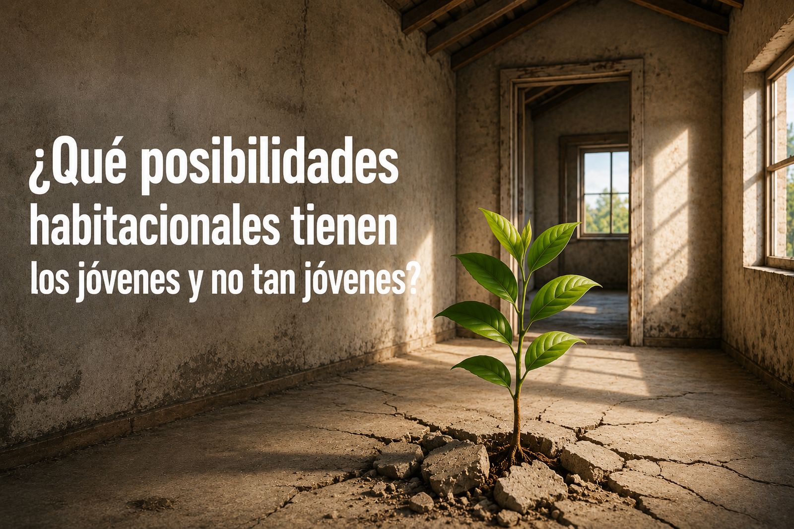 Posibilidades habitacionales para ´jóvenes y no tan jóvenes