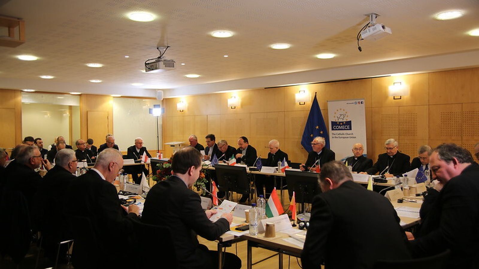 Los obispos europeos, en una foto de archivo