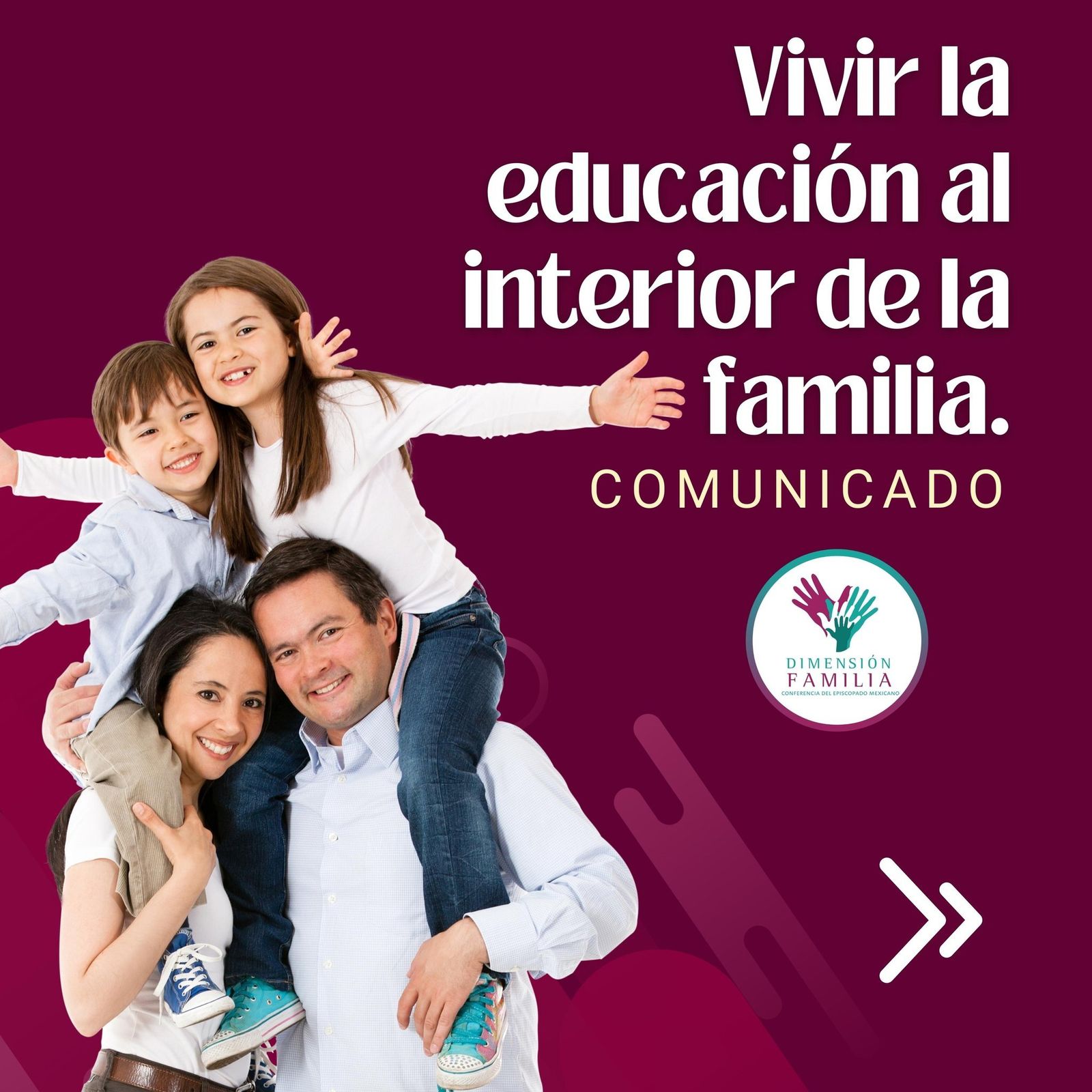 (Fin de semana) Piden a Padres de Familia involucrarse en la educación de sus hijos: Dimensión Familia CEM