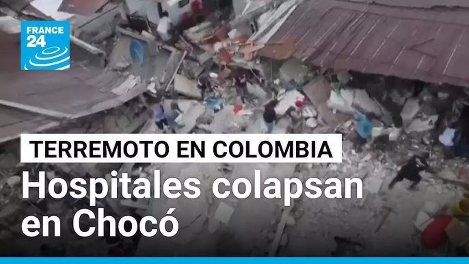 Terremoto en Colombia. Captura