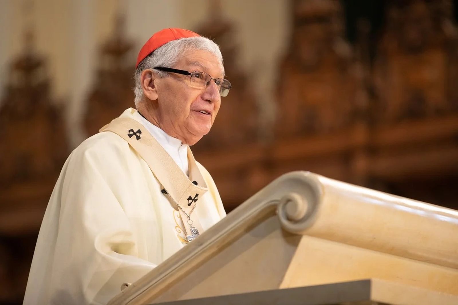 Cardenal Carlos Castillo, arzobispo de Lima.