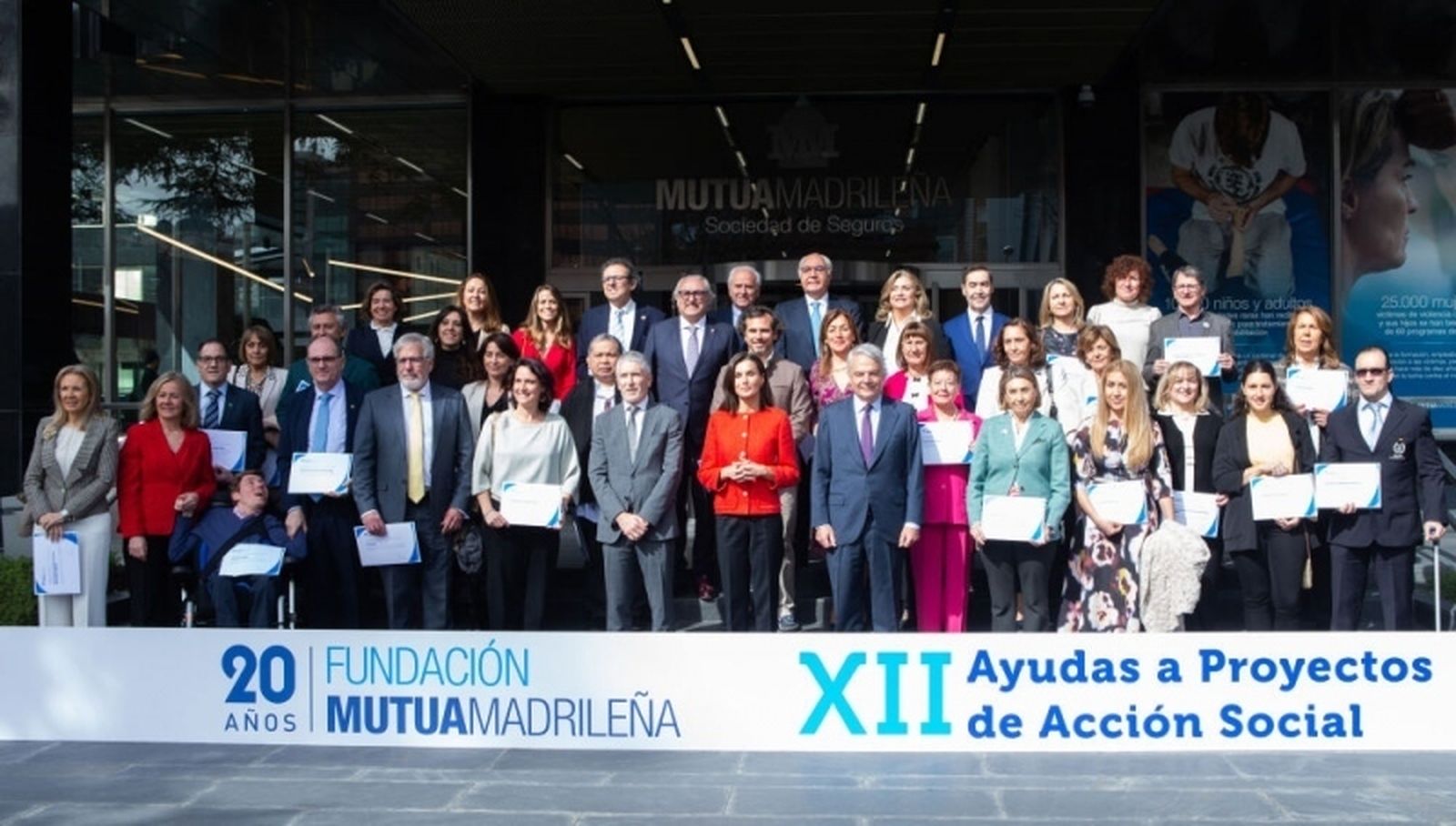 Ceremonia en el Auditorio Mutua Madrileña