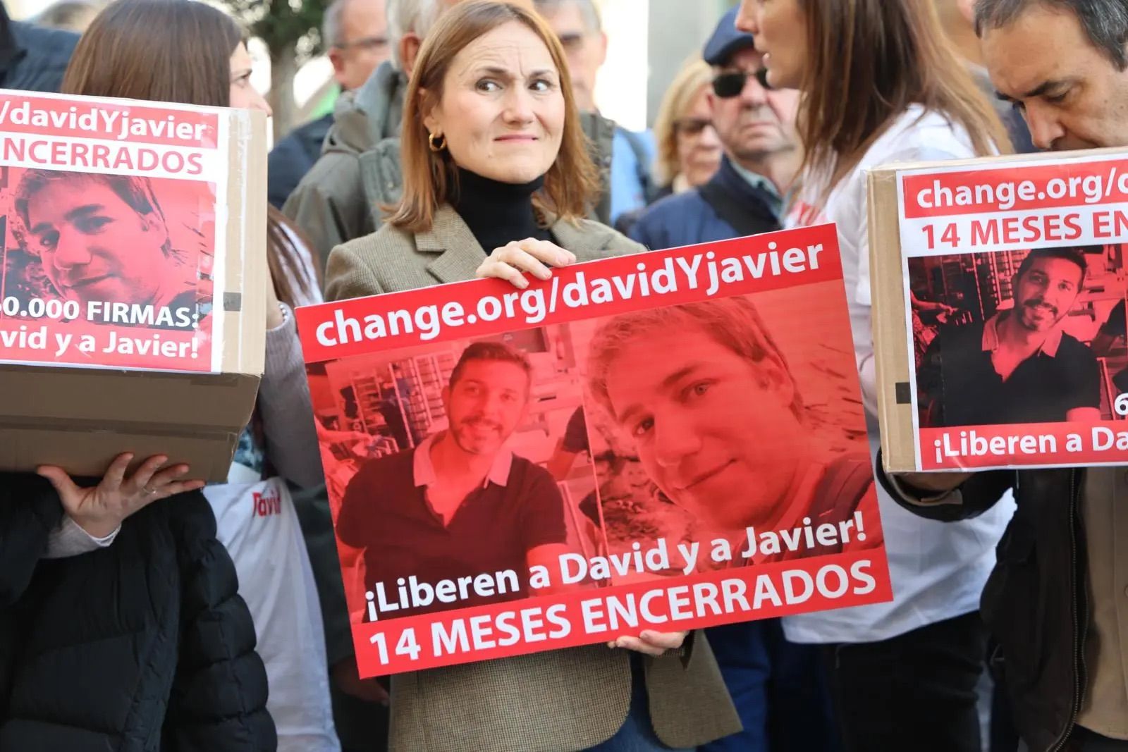 Libertad para David y Javier