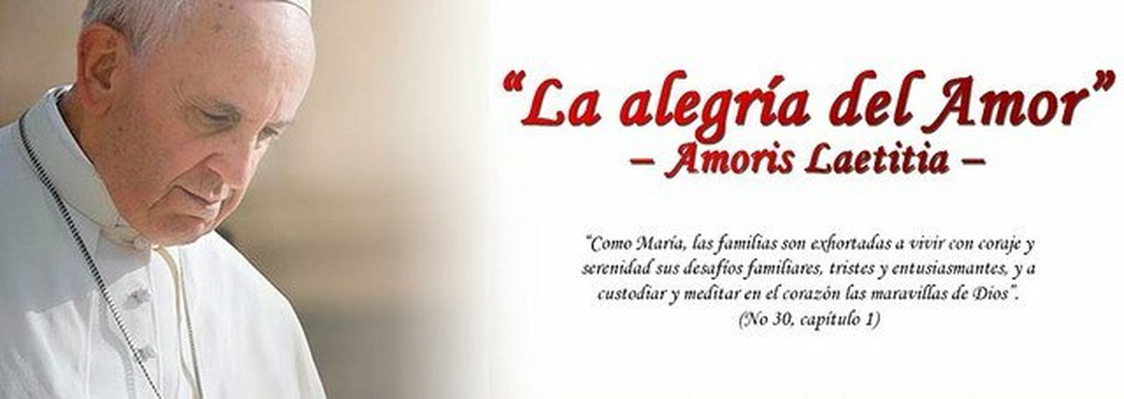 Amoris laetitia del Papa Francisco