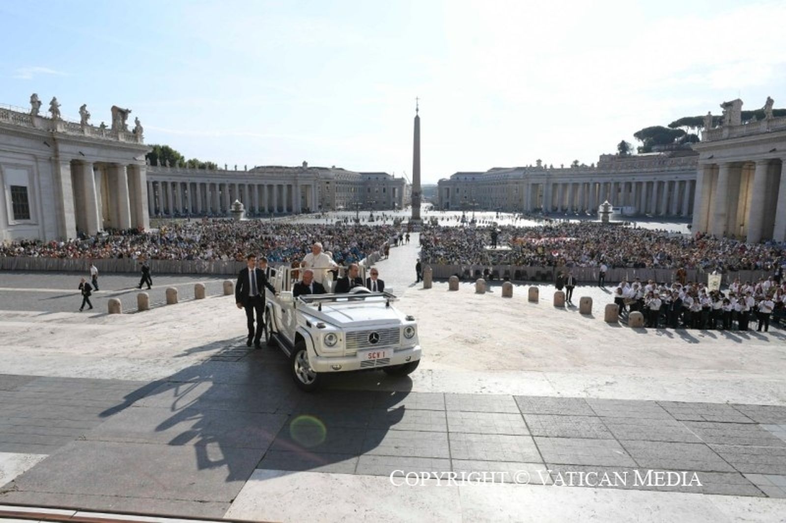 Francisco, durante la audiencia de hoy