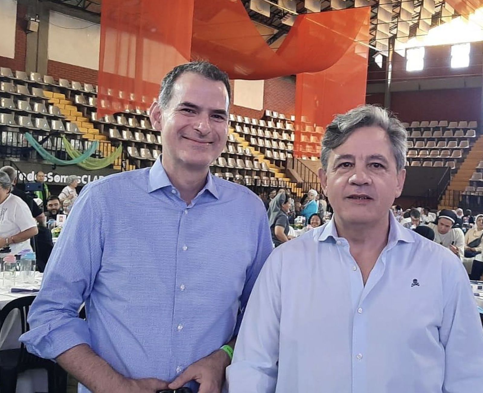 Rafael Luciani y Luis Alberto Gonzalo, en el Congreso de la CLAR