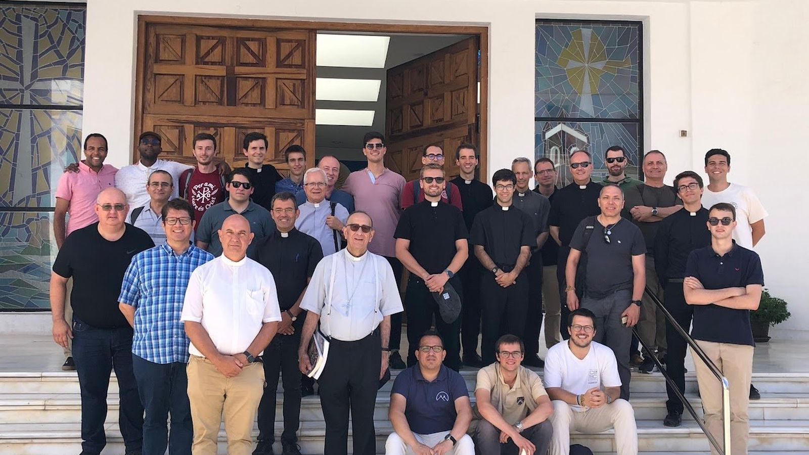 Omella, con seminaristas de Barceloina