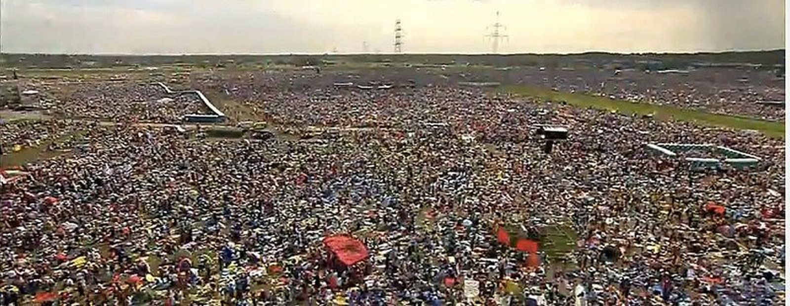 Más de un millón y medio de jóvenes en Cracovia