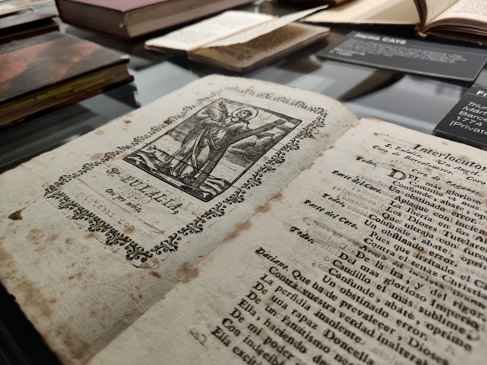 Una de las piezas expuestas en el Museo Diocesano de Barcelona