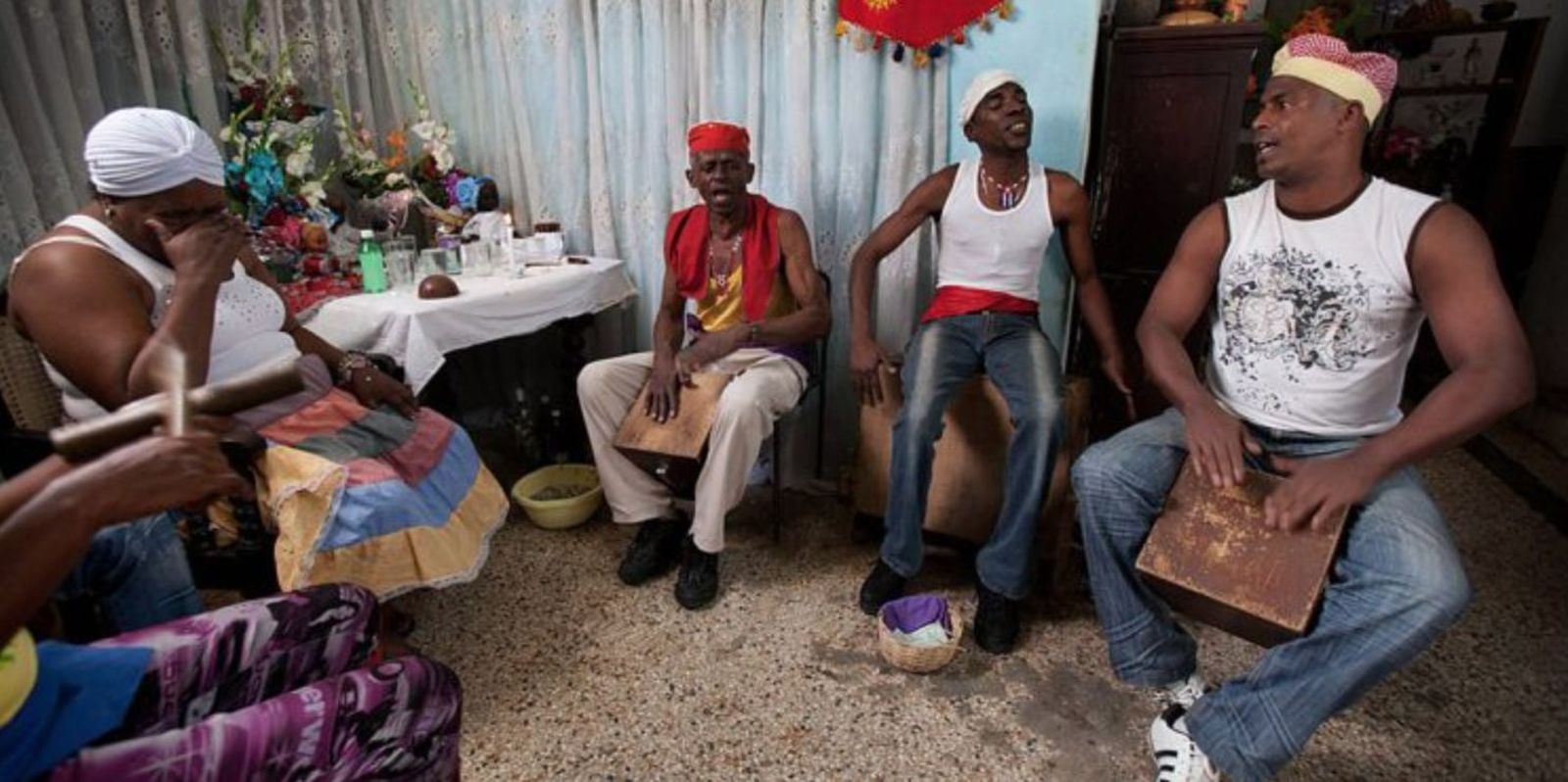 Ceremonia de 'cajón de muertos'