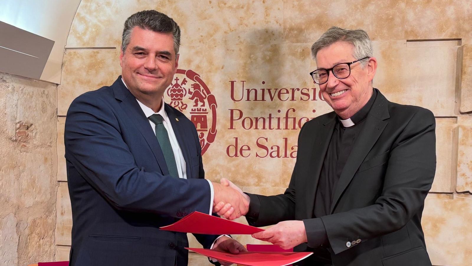 José Ignacio Juez Marín (Izda) y Santiago García-Jalón de la Lama 