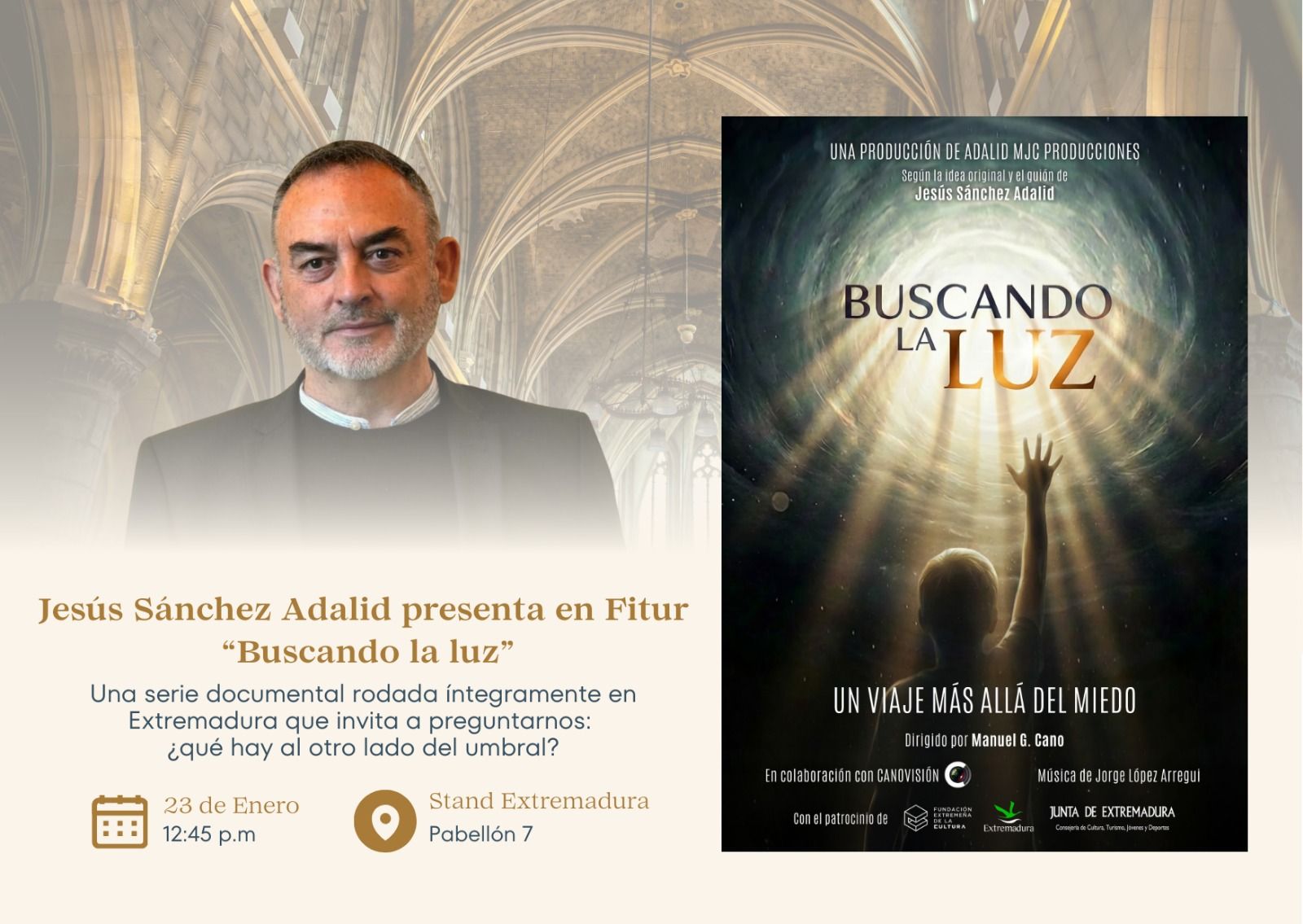 'Buscando la luz' de Sánchez Adalid