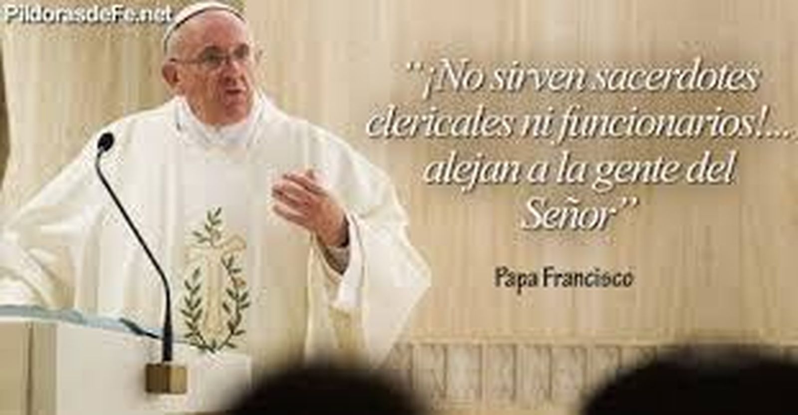 el clericalismo que aleja