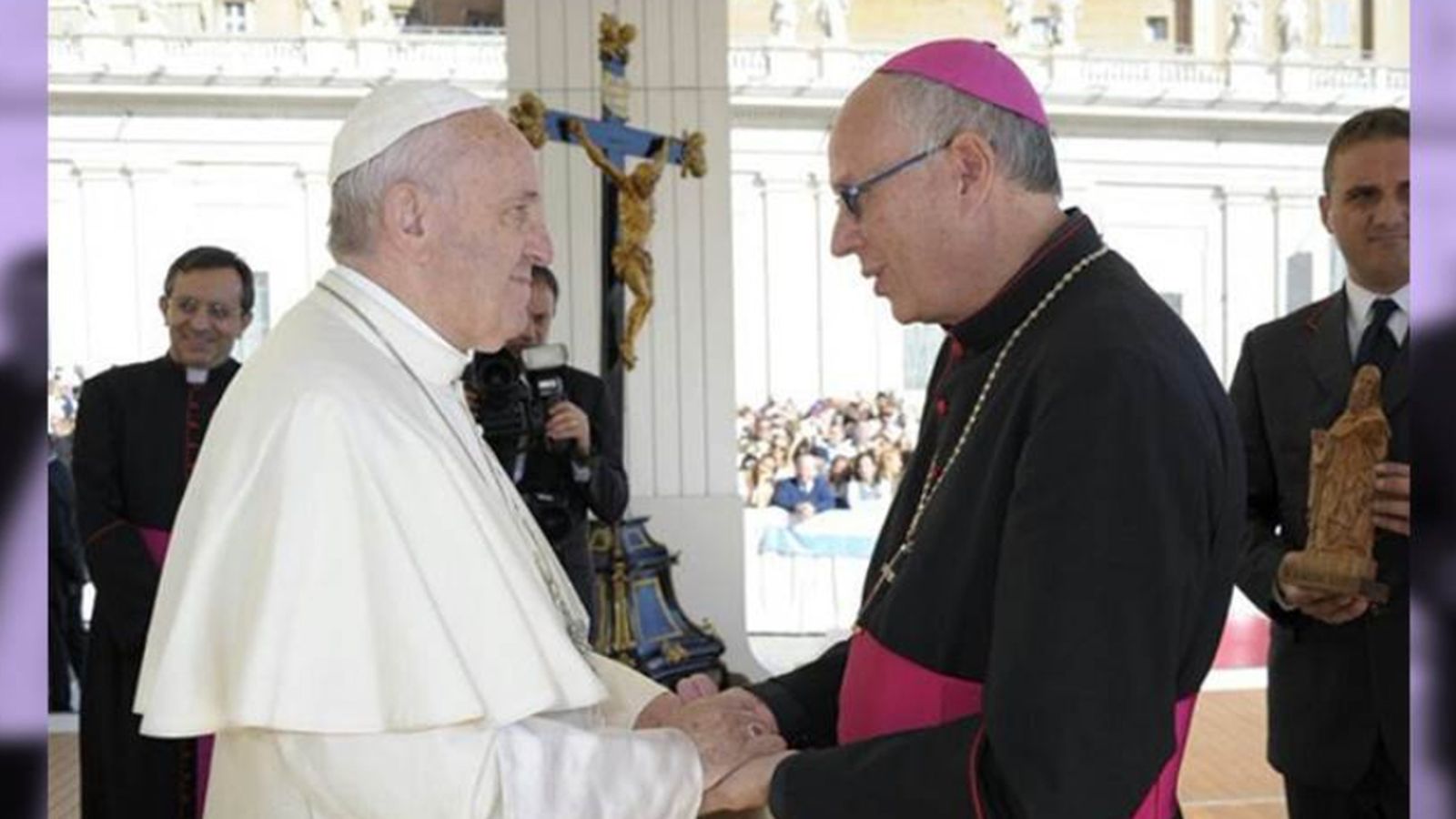 Papa Francisco y Raúl Biord