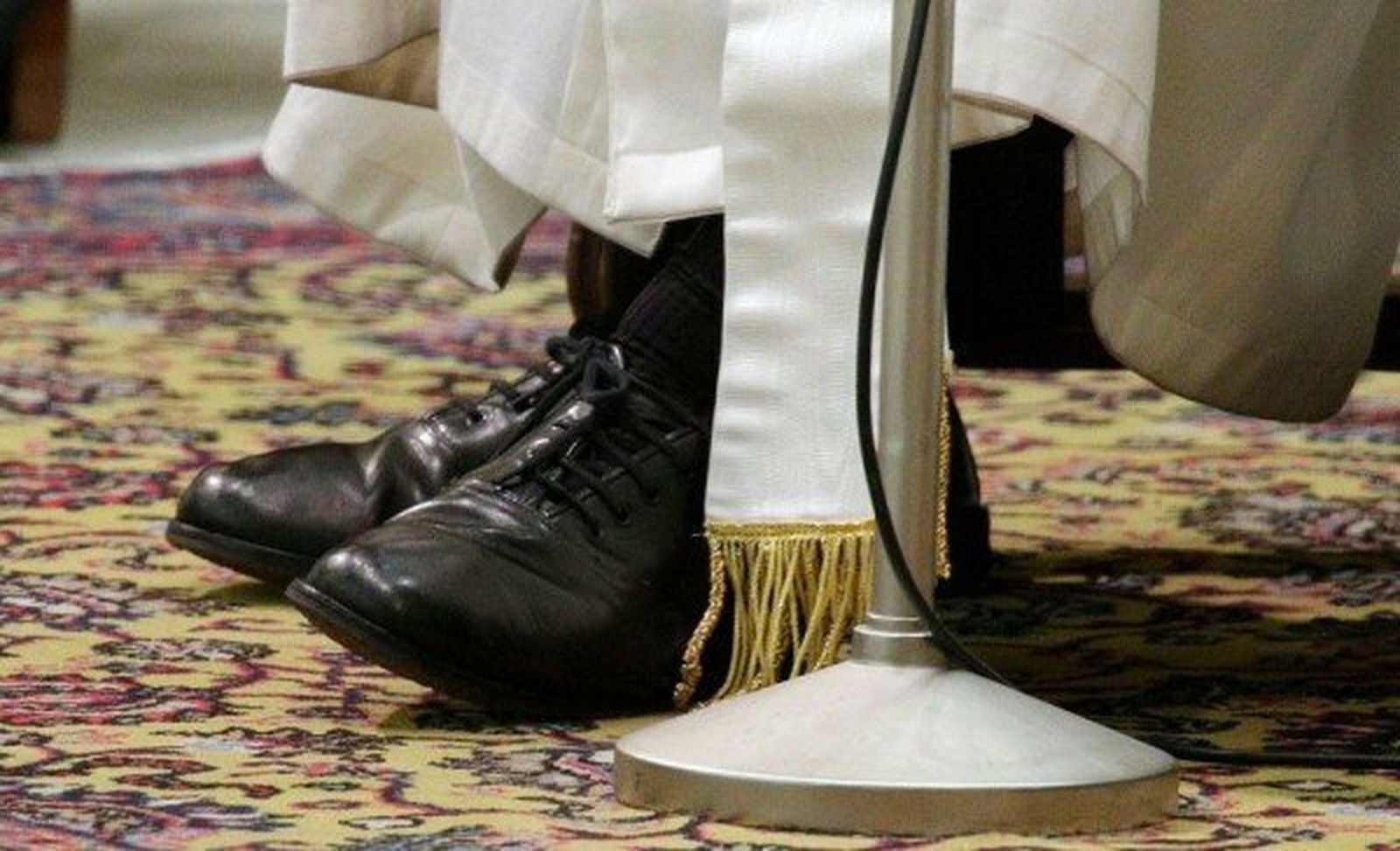 Los zapatos del Papa Francisco