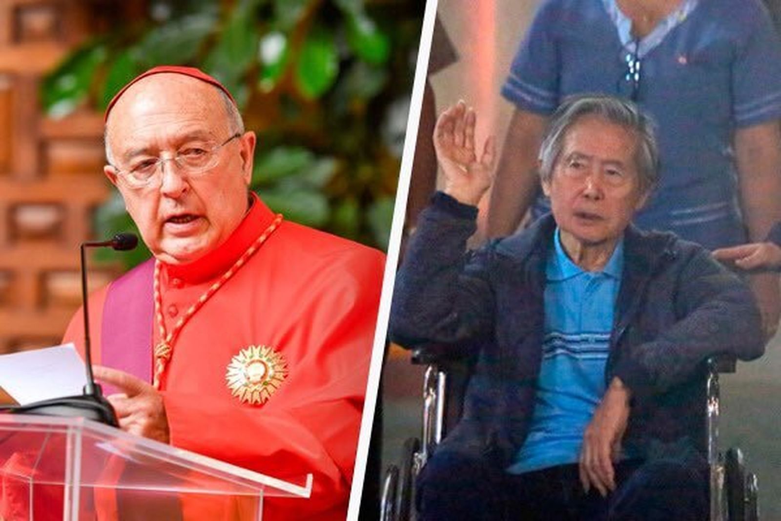 El cardenal Barreto, contra el indulto a Fujimori