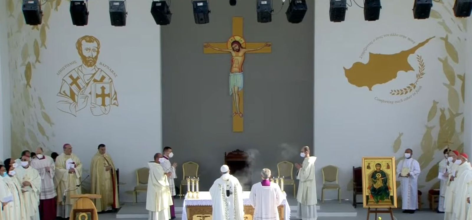 Misa del Papa en Chipre