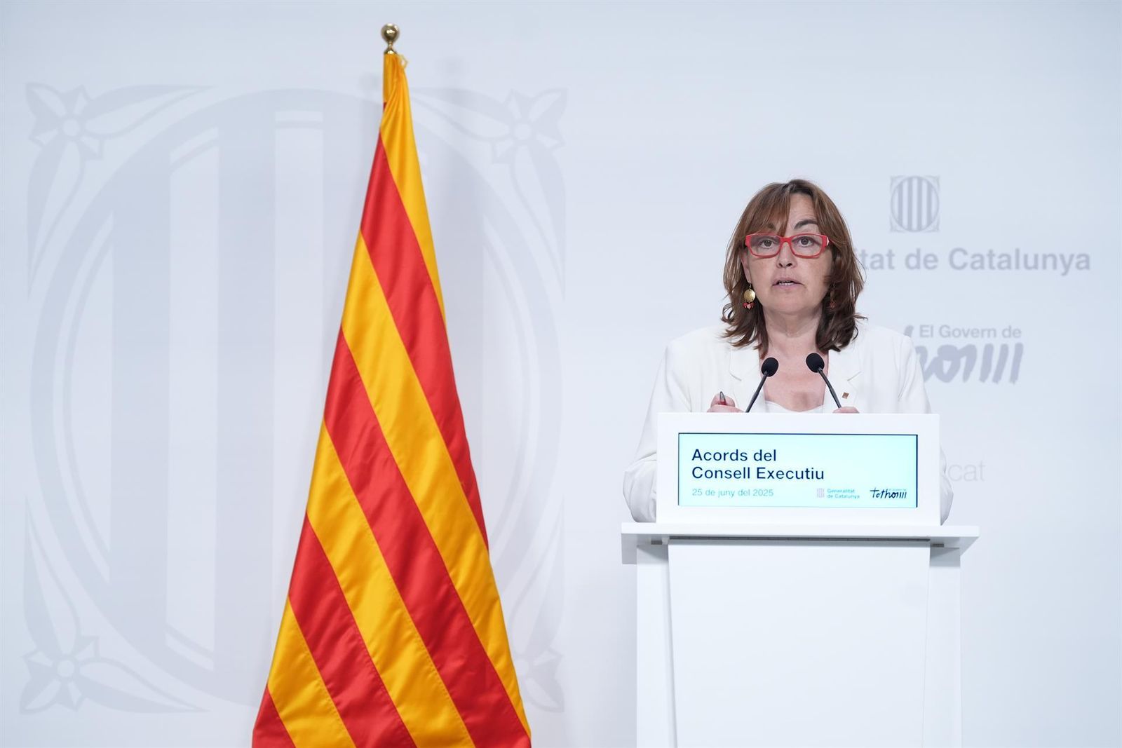 Silvia Paneque, portavoz del Govern