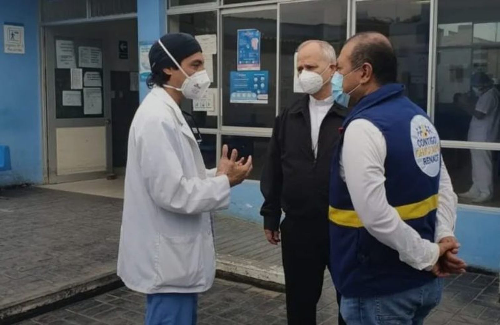 Robert Prevost, obispo de Chiclayo durante la pandemia Covid