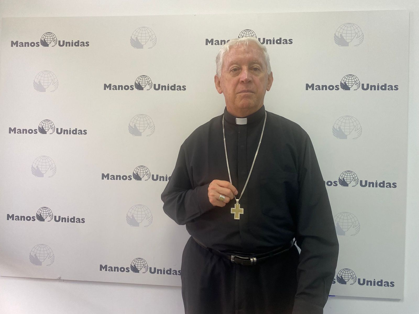 Monseñor Londoño, en Manos Unidas