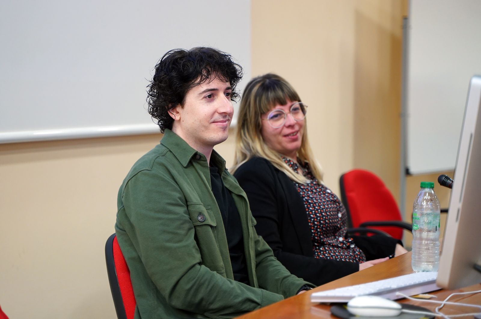 Sandra Palacino y Alex Bonilla