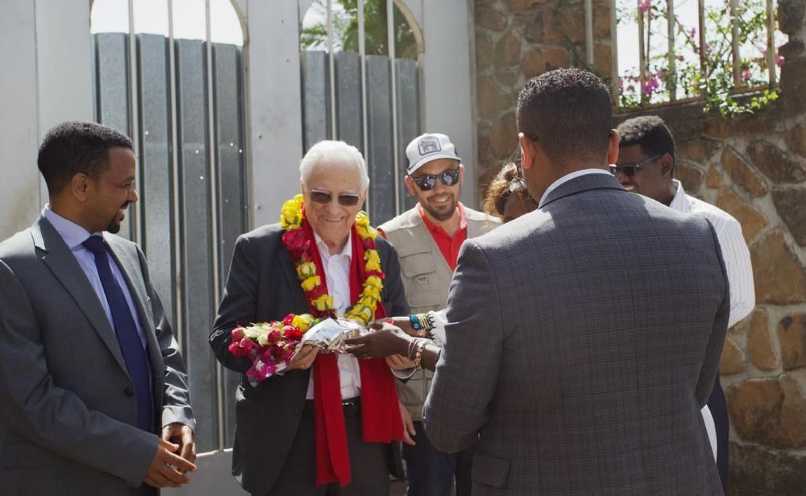 El padre Ángel visita los proyectos de Mensajeros de la Paz en Etiopía
