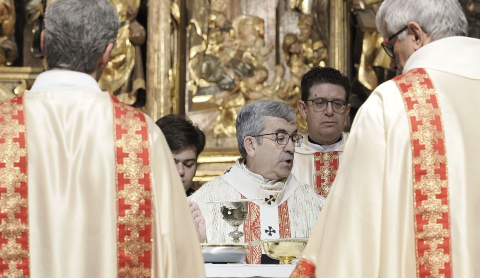 Argüello, en la Misa Crismal