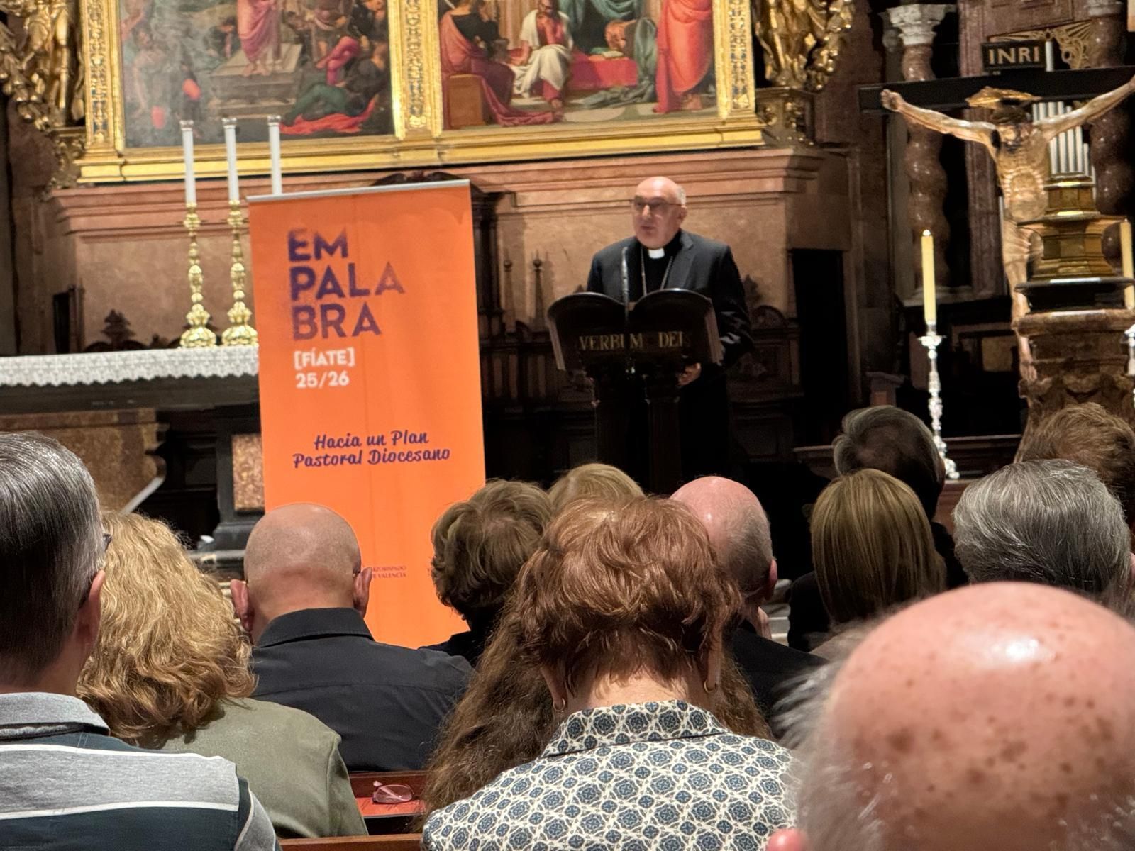 Benavent, durante la presentación del plan